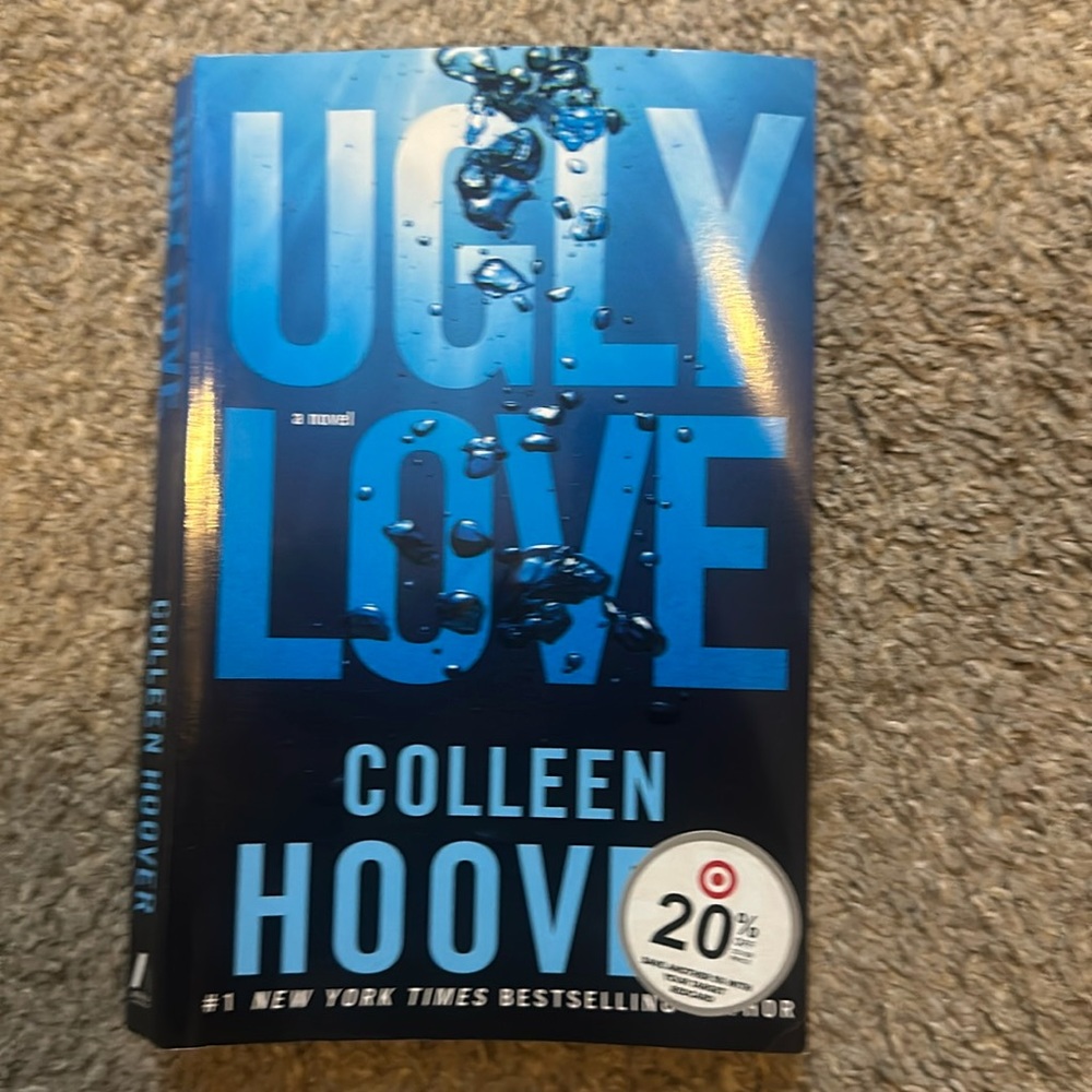 Ugly love paperback book Colleen Hoover
